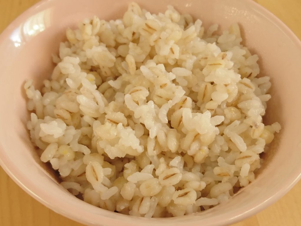麦ごはんが好き
