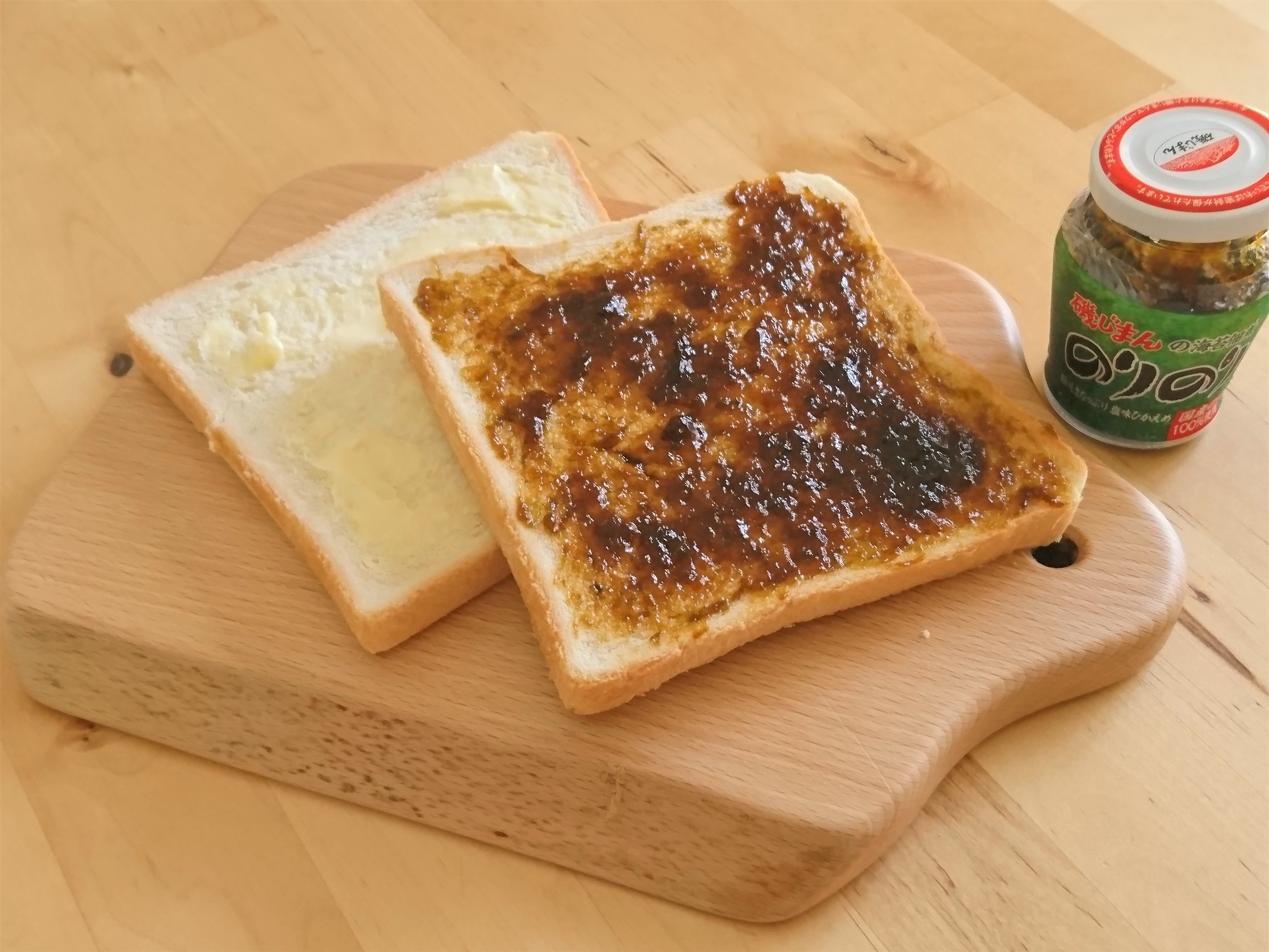 海苔の佃煮はパンに付けて食べたら超絶美味しい Yuki S Small Kitchen