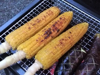 バーベキューにお勧め 下準備で当日簡単に作れる 焼とうもろこし